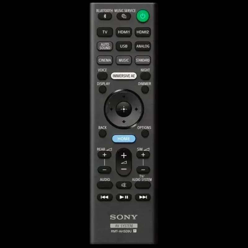 Control Remoto para Teatro en Casa SONY RMT-AH509U